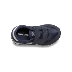 Saucony Baby'S Baby Jazz Hook & Loop Sneaker Navy / White|Kids Jongen