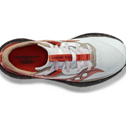 Saucony Dames Endorphin Edge Fog / Zenith|Dames Trail Running