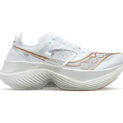 Saucony Dames Endorphin Elite White / Gold|Dames Racing