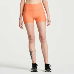 Saucony Dames Fortify 3" Hot Short Zenith|Dames Tights En Shorts
