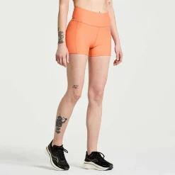 Saucony Dames Fortify 3" Hot Short Zenith|Dames Tights En Shorts