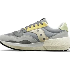 Saucony Dames Jazz Nxt Grey / Yellow|Dames Jazz
