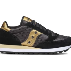 Saucony Dames Jazz Original Black / Gold|Dames Jazz