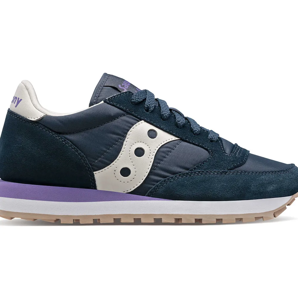 Saucony Dames Jazz Original Navy / Violet|Dames Jazz