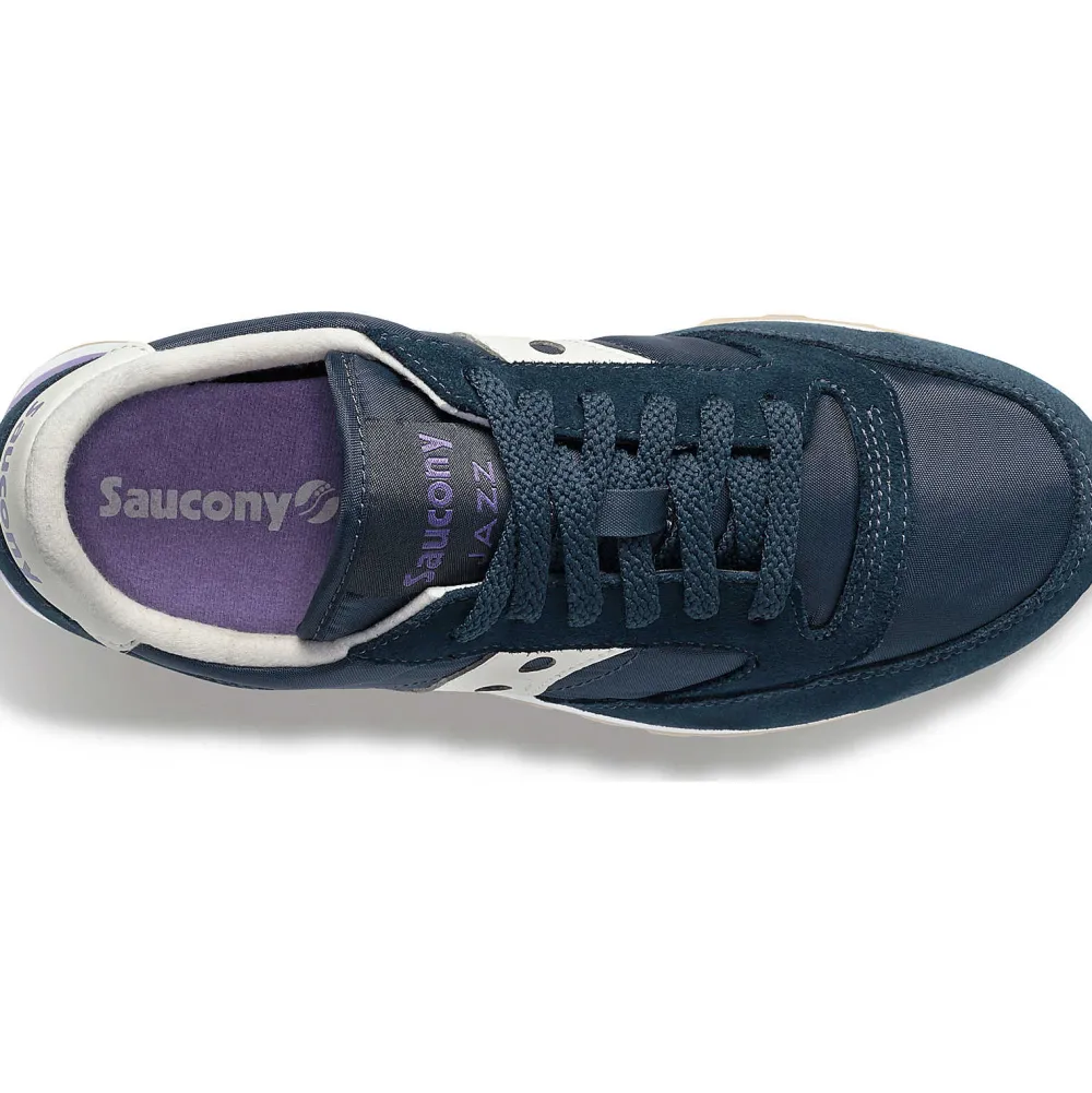 Saucony Dames Jazz Original Navy / Violet|Dames Jazz
