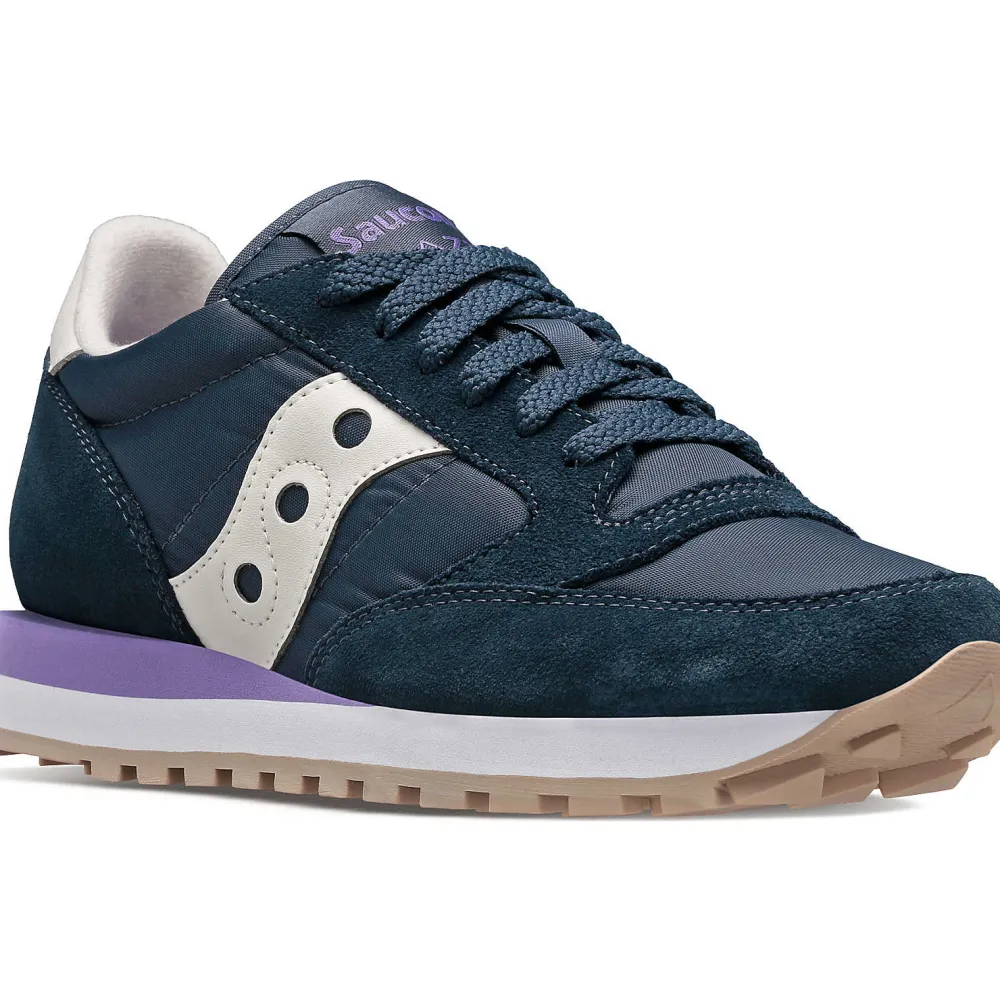Saucony Dames Jazz Original Navy / Violet|Dames Jazz