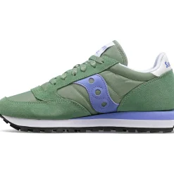Saucony Dames Jazz Original Green / Light Blue|Dames Jazz