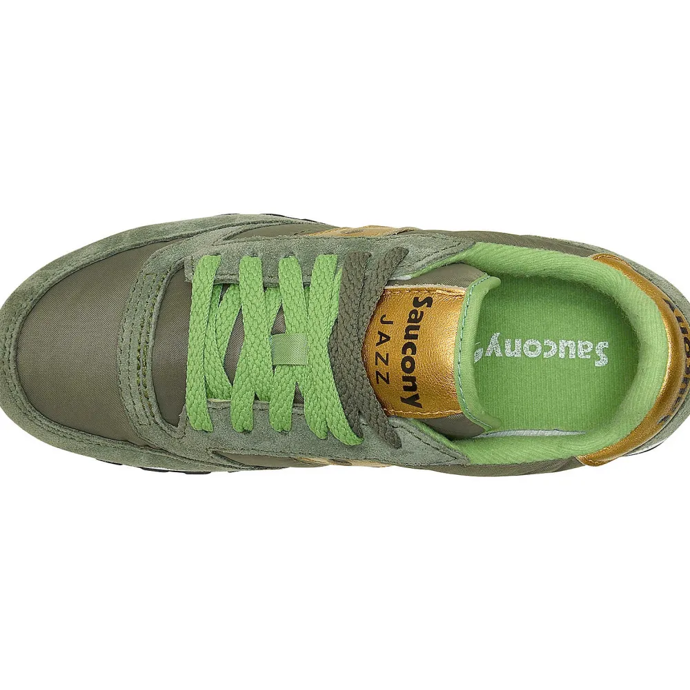 Saucony Dames Jazz Original Olive / Gold|Dames Jazz