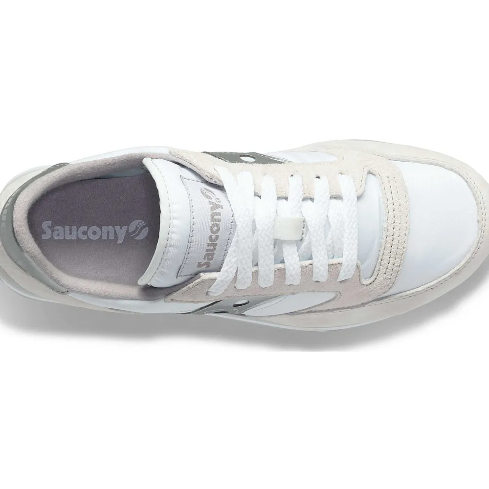 Saucony Dames Jazz Triple White / Silver|Dames Jazz