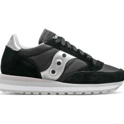Saucony Dames Jazz Triple Black / Silver|Dames Jazz
