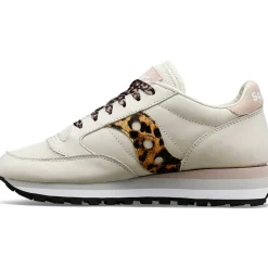 Saucony Dames Jazz Triple Beige / Leopard|Dames Jazz