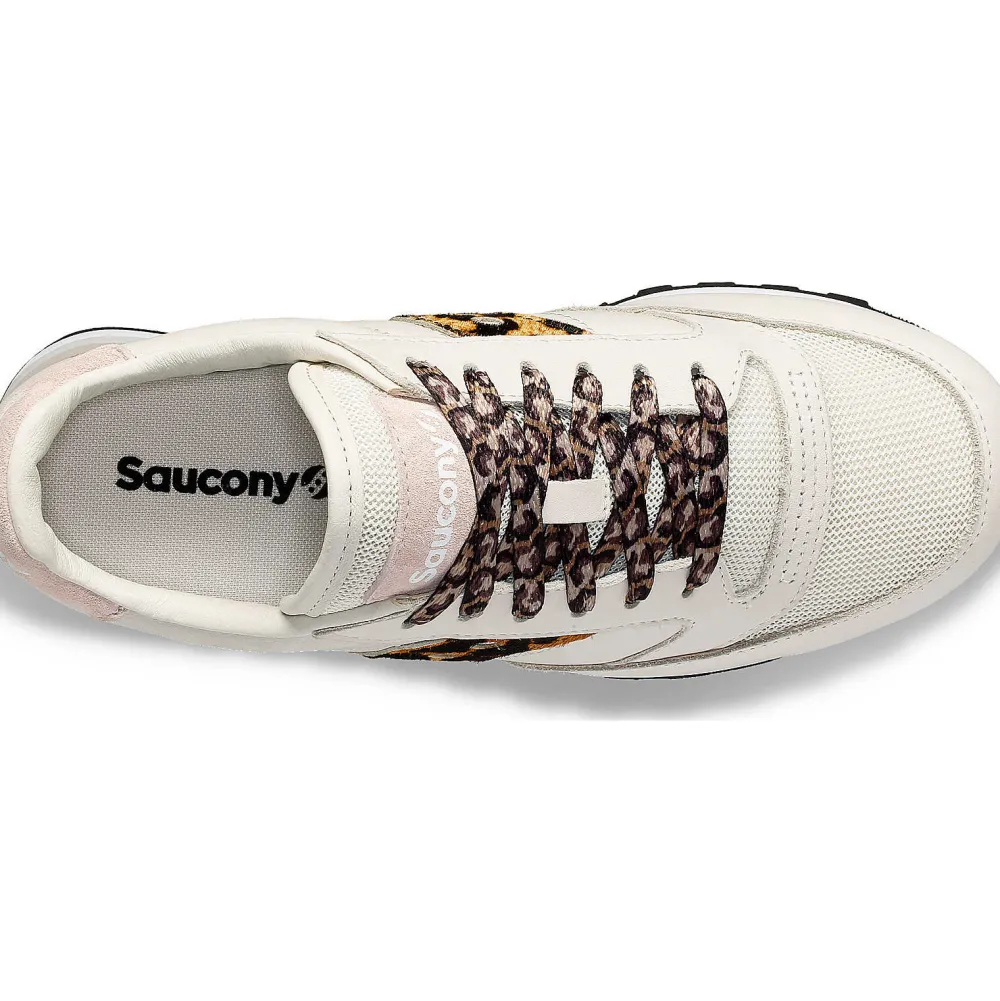 Saucony Dames Jazz Triple Beige / Leopard|Dames Jazz