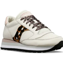Saucony Dames Jazz Triple Beige / Leopard|Dames Jazz