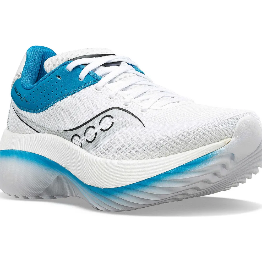 Saucony Dames Kinvara Pro White / Ink|Dames Neutraal