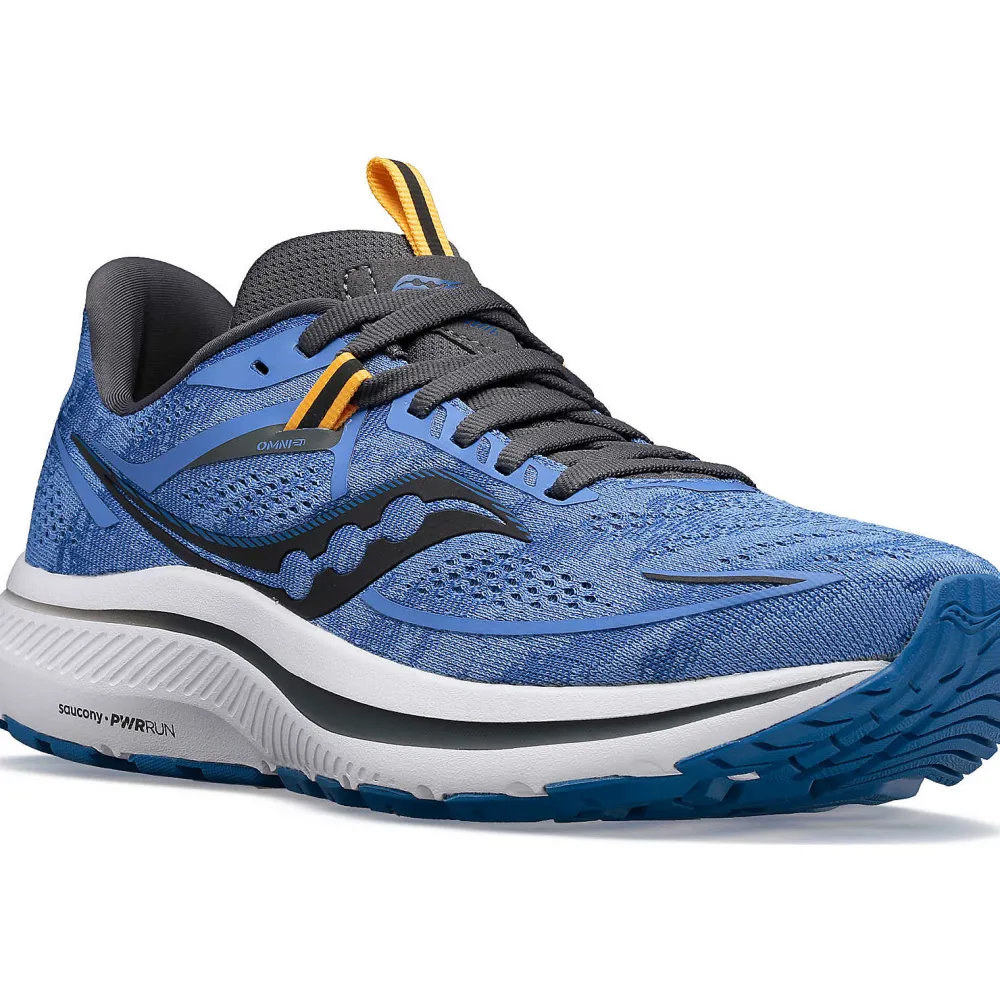 Saucony Dames Omni 21 Horizon / Shadow|Dames Stabiliteit