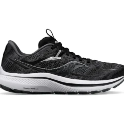 Saucony Dames Omni 21 Black / White|Dames Stabiliteit