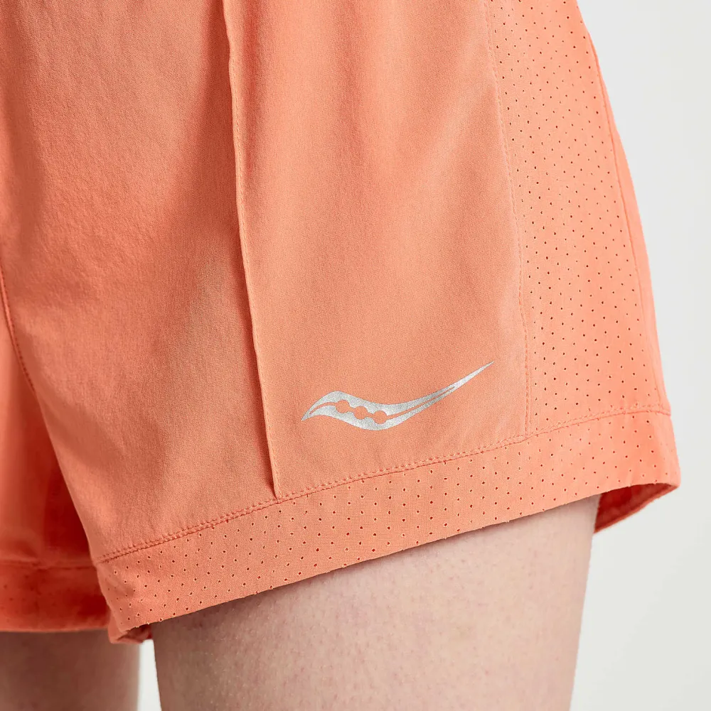 Saucony Dames Outpace 3" Short Zenith|Dames Tights En Shorts
