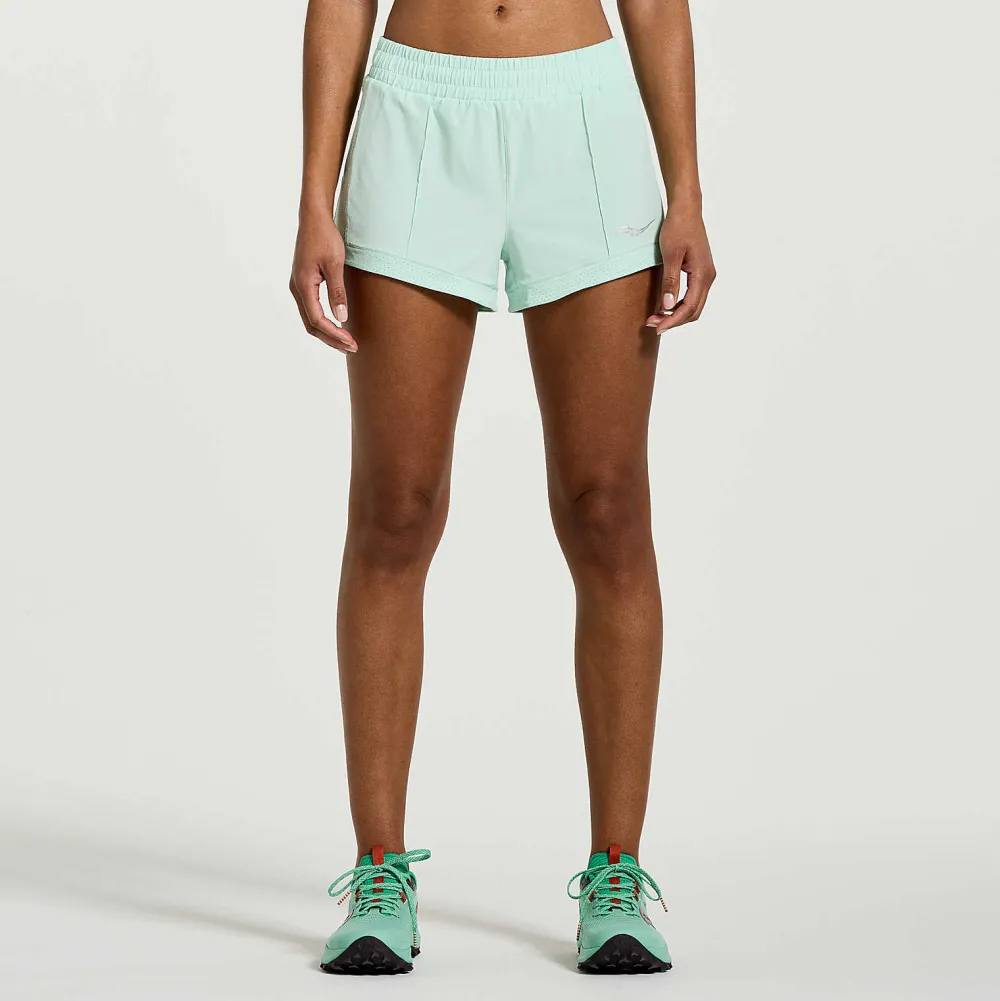 Saucony Dames Outpace 3" Short Atmos|Dames Tights En Shorts