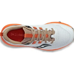 Saucony Dames Peregrine 13 Fog / Zenith|Dames Trail Running