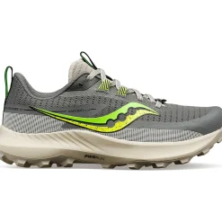 Saucony Dames Peregrine 13 Gravel / Slime|Dames Trail Running