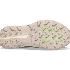 Saucony Dames Peregrine 13 Gravel / Slime|Dames Trail Running