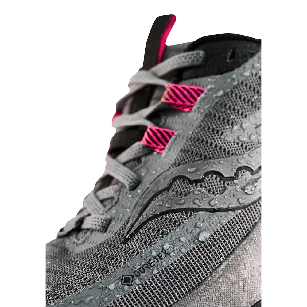 Saucony Dames Peregrine 13 Gtx Gravel / Black|Dames Trail Running