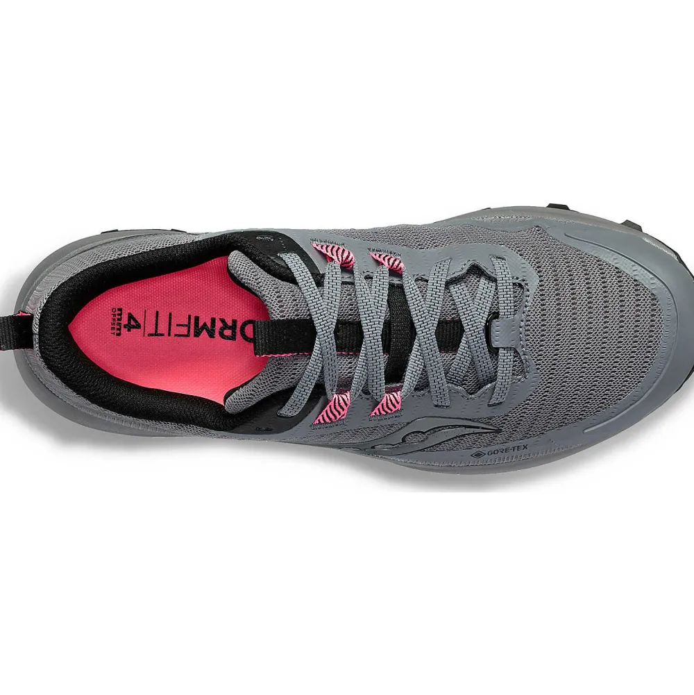 Saucony Dames Peregrine 13 Gtx Gravel / Black|Dames Trail Running