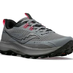 Saucony Dames Peregrine 13 Gtx Gravel / Black|Dames Trail Running