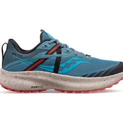 Saucony Dames Ride 15 Tr Mist / Ember|Dames Trail Running