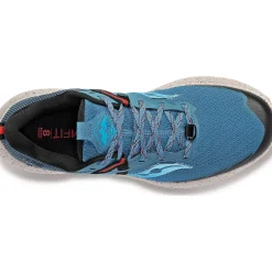 Saucony Dames Ride 15 Tr Mist / Ember|Dames Trail Running