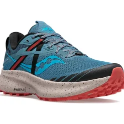 Saucony Dames Ride 15 Tr Mist / Ember|Dames Trail Running
