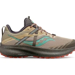 Saucony Dames Ride 15 Tr Desert / Sprig|Dames Trail Running