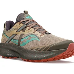 Saucony Dames Ride 15 Tr Desert / Sprig|Dames Trail Running
