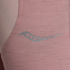 Saucony Dames Runshield Tight Smoke Heather|Dames Tights En Shorts