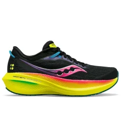 Saucony Dames X Sweaty Betty Triumph 21 Black / Pink / Citron|Dames Neutraal