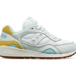 Saucony Dames Shadow 6000 Unplugged Turquoise / Yellow|Dames Shadow