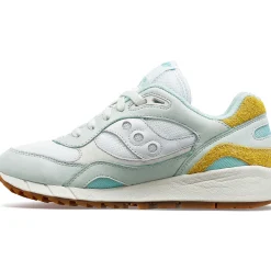 Saucony Dames Shadow 6000 Unplugged Turquoise / Yellow|Dames Shadow