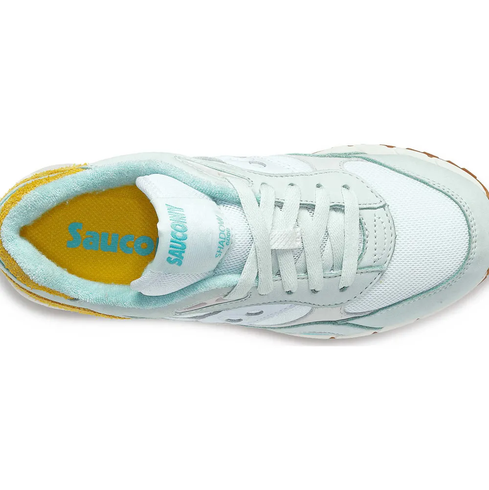 Saucony Dames Shadow 6000 Unplugged Turquoise / Yellow|Dames Shadow