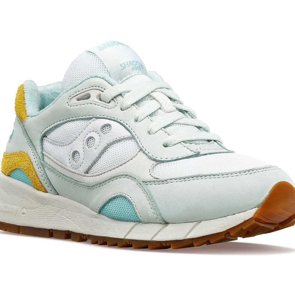 Saucony Dames Shadow 6000 Unplugged Turquoise / Yellow|Dames Shadow