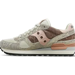 Saucony Dames Shadow Original Beige / Python|Dames Shadow