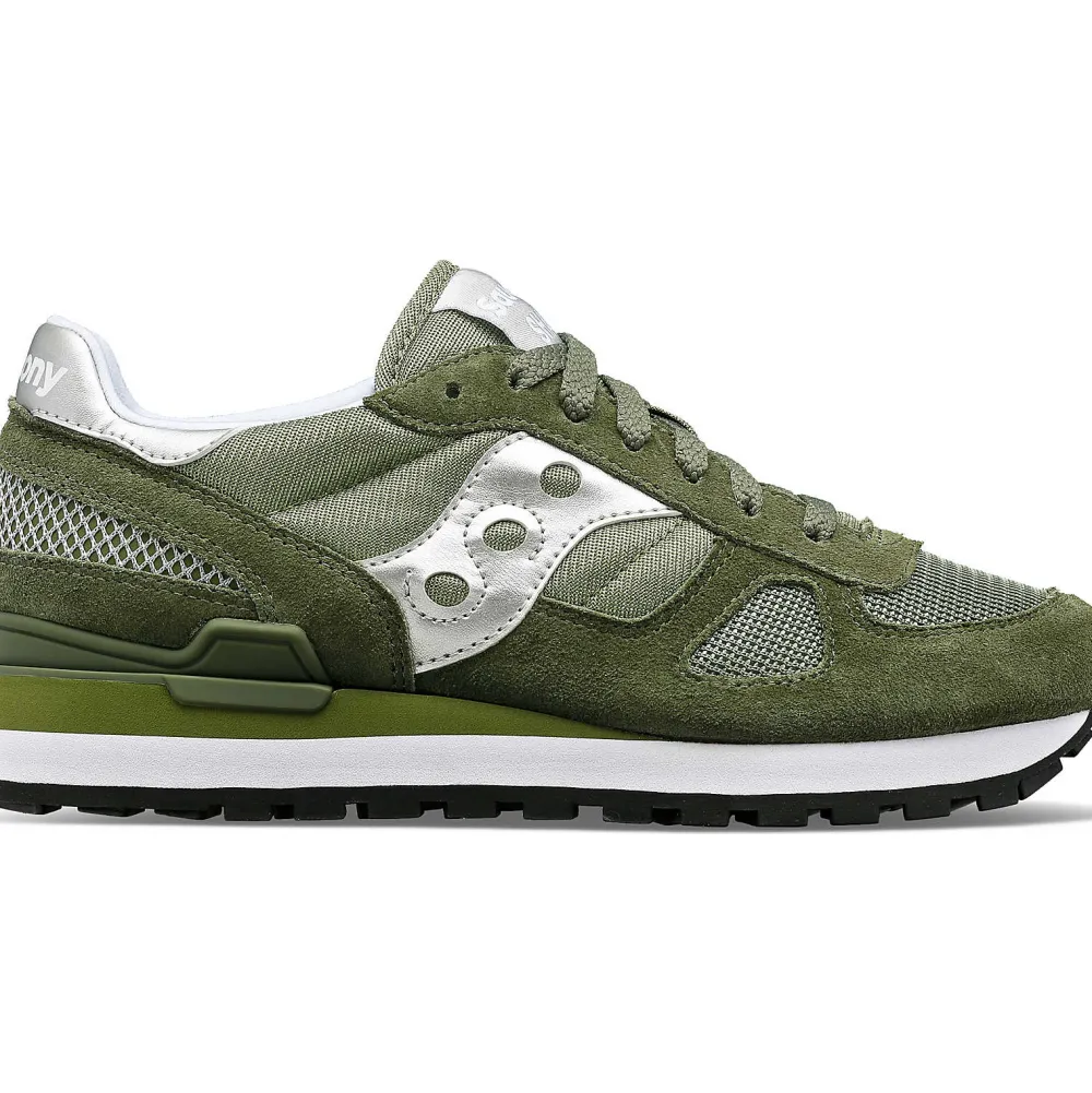 Saucony Dames Shadow Original Olive / Silver|Dames Shadow