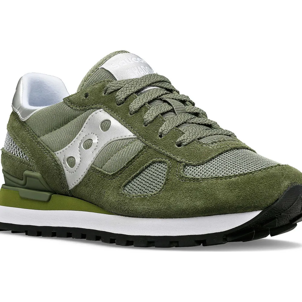 Saucony Dames Shadow Original Olive / Silver|Dames Shadow