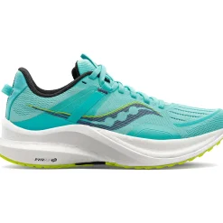 Saucony Dames Tempus Cool Mint / Acid|Dames Stabiliteit