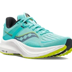 Saucony Dames Tempus Cool Mint / Acid|Dames Stabiliteit