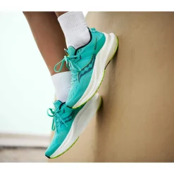 Saucony Dames Tempus Cool Mint / Acid|Dames Stabiliteit