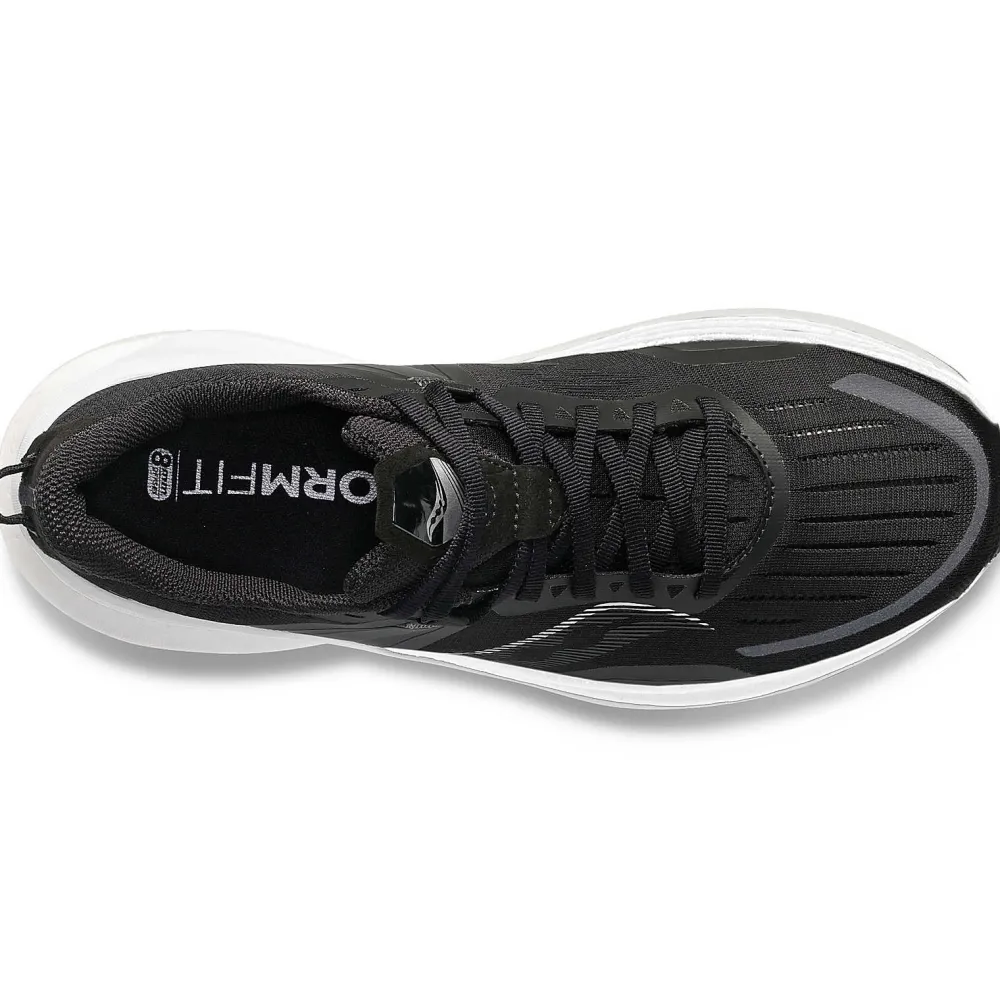 Saucony Dames Tempus Black / Fog|Dames Stabiliteit