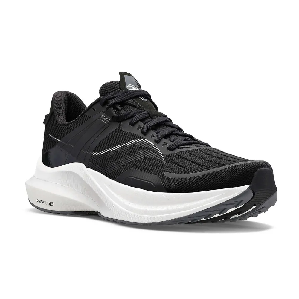 Saucony Dames Tempus Black / Fog|Dames Stabiliteit