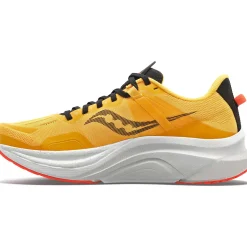 Saucony Dames Tempus Vizigold / Vizired|Dames Stabiliteit