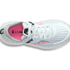 Saucony Dames Tempus White / Vizipink|Dames Stabiliteit