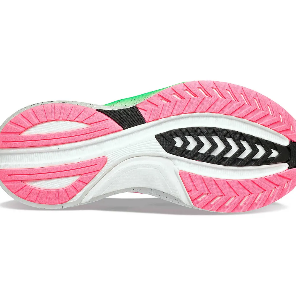 Saucony Dames Tempus White / Vizipink|Dames Stabiliteit